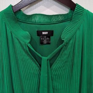 DKNY Green Swing Dress